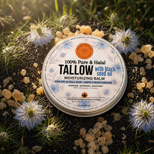 Tallow + Black Seed | Halal Grass-Fed Beef Tallow Balm