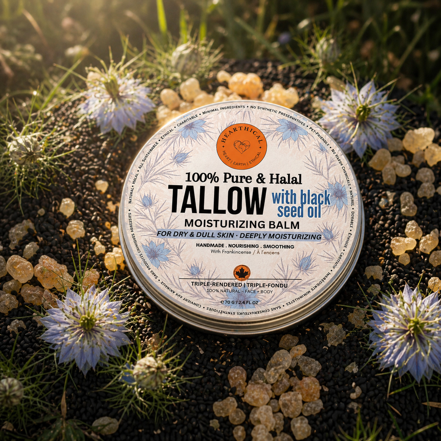 Tallow + Black Seed | Halal Grass-Fed Beef Tallow Balm