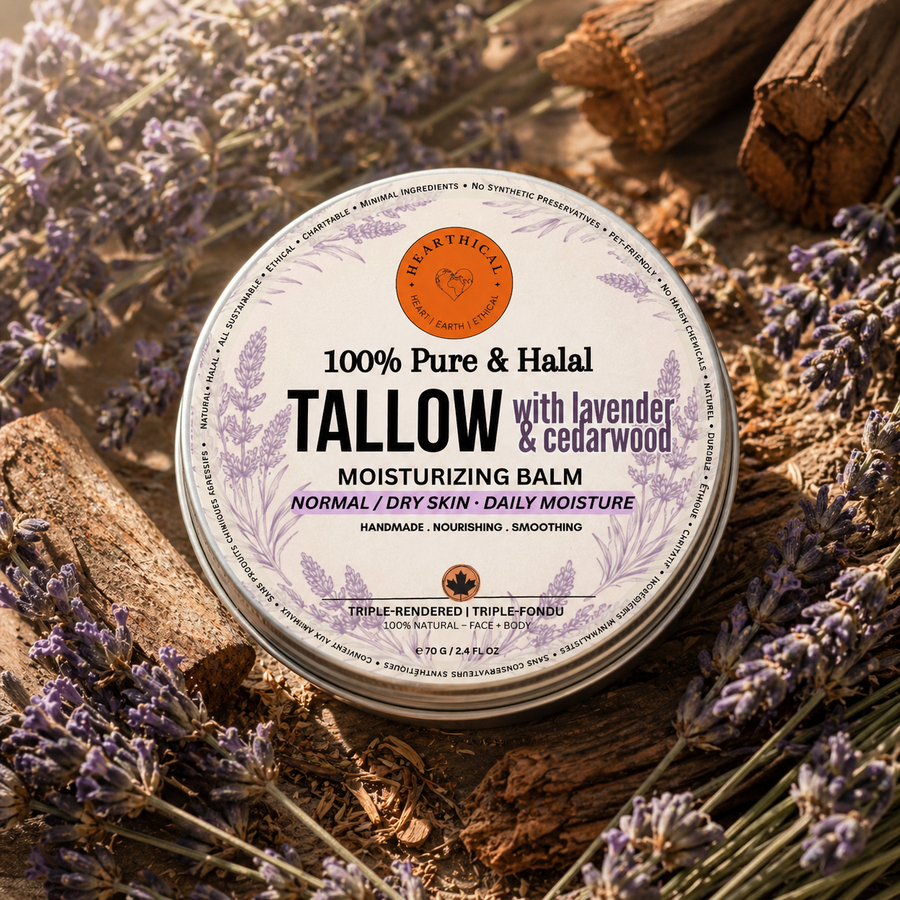 Tallow + Lavender | Halal Grass-Fed Beef Tallow Balm